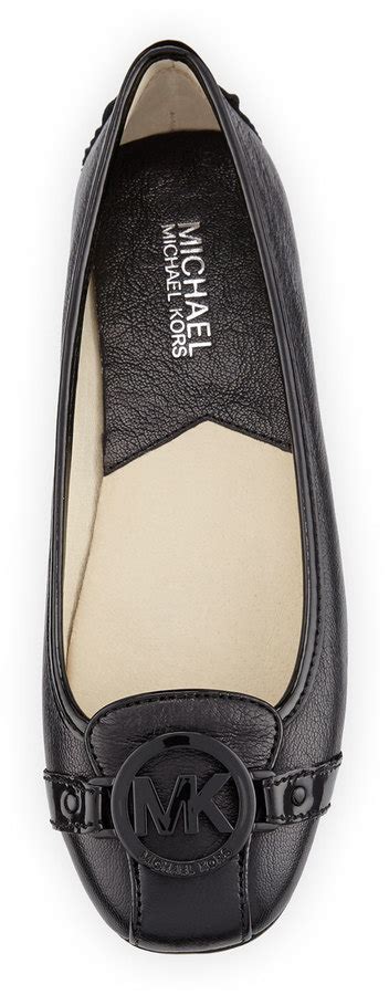 michael kors fulton moccasin black flats|Fulton Studded Moccasin .